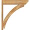 Ekena Millwork Thorton Slat Rough Sawn Outlooker, Western Red Cedar, 8"W x 38"D x 42"H OUT08X38X42THR06RWR - alternate 4